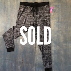NWT - Heather Gray Jogger Pants